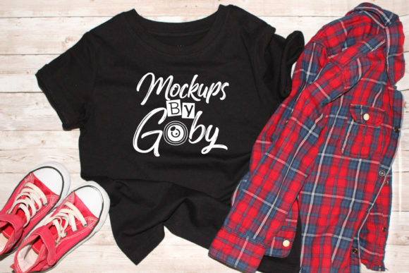 Download Boys Black Shirt Mockup, Child Mocku Up - Black shirt mockup Collection